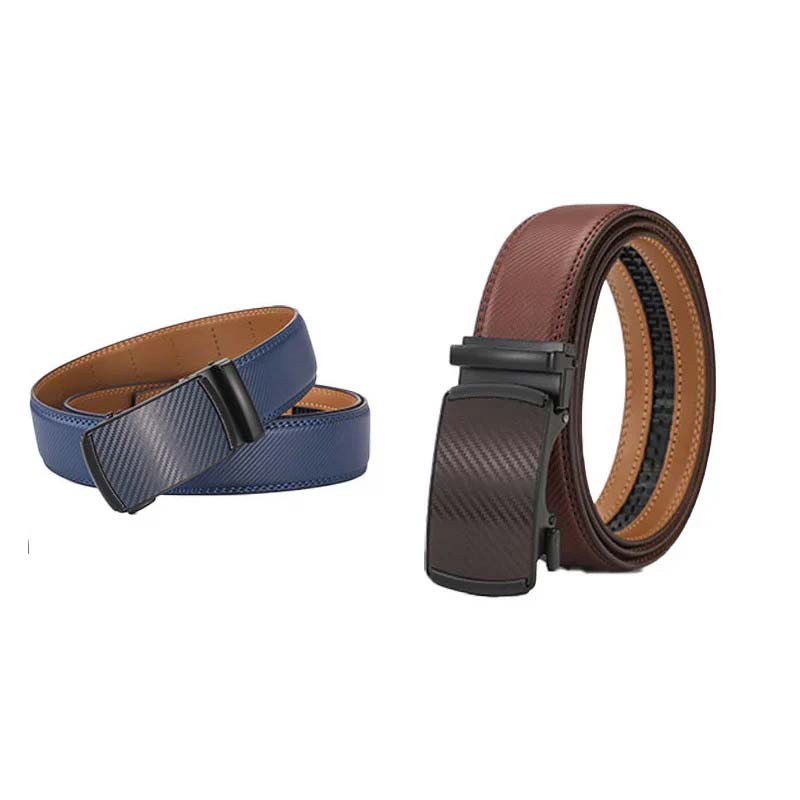 ✨️Best for Father's Day? Leather Ratchet Belt With Adjustable Buckle?