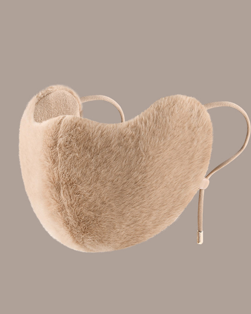 Outdoor Thickened Fleece-Lined Insulated Adjustable Face Mask