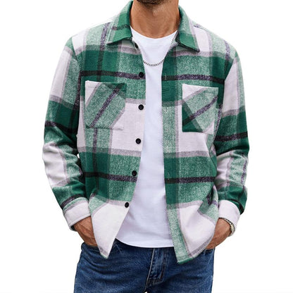 Fall Outfits Classic Menswear Flannel Shirts Casual