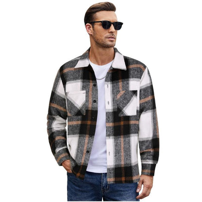 Fall Outfits Classic Menswear Flannel Shirts Casual