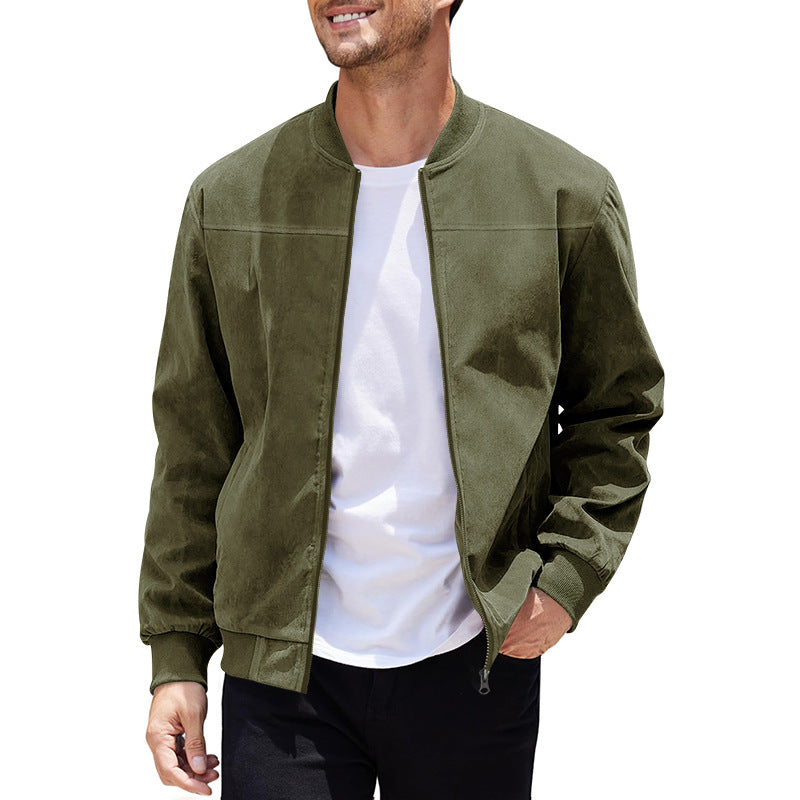 KZZ Fall Outfits men's spring early summer thin casual jacket
