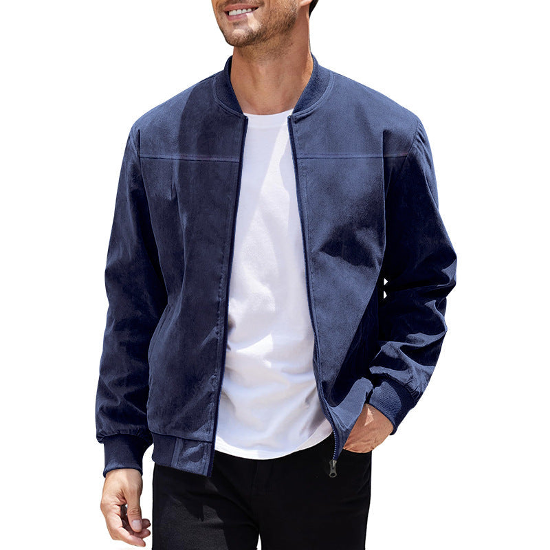 KZZ Fall Outfits men's spring early summer thin casual jacket