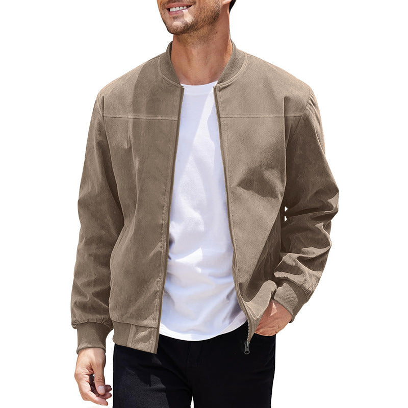 KZZ Fall Outfits men's spring early summer thin casual jacket