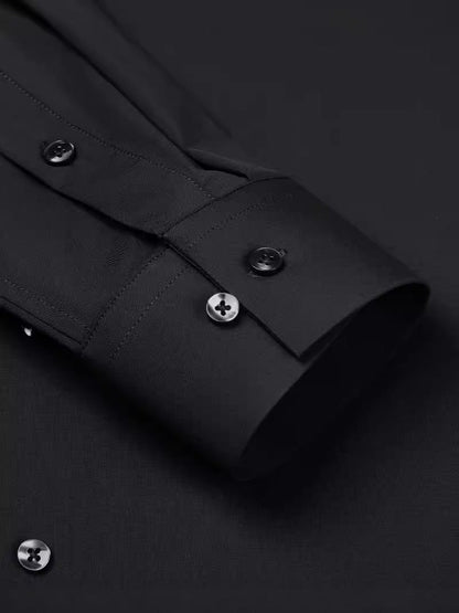 GGT Men's Super Stretch Dress Shirt, Quick-Drying, Breathable and Wrinkle-Resistant