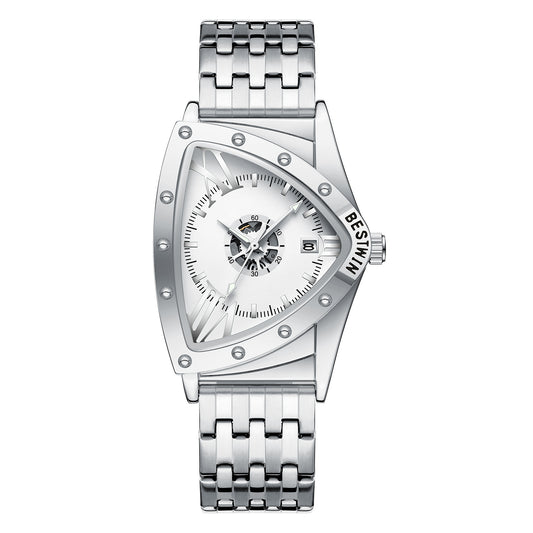 Men's Watch Triangle Personality Hip-hop Quartz Watch