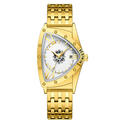 Men's Watch Triangle Personality Hip-hop Quartz Watch