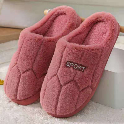 Indoor Home Thermal Non-Slip Thick-Soled Slippers