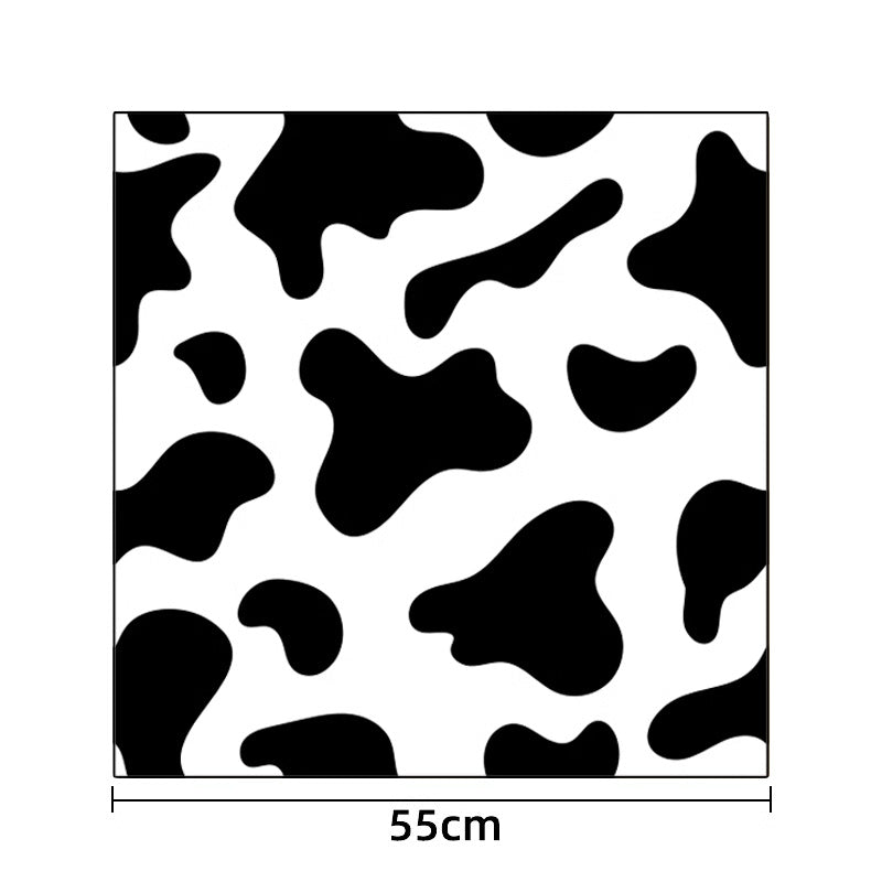 1pc Self-Adhesive Magic Wrap Cat Carrier Blanket - Cartoon Doodle Design with Stars, Clouds & Animals, Scratch-Resistant Escape-Proof Pet Wrap for Feeding, Grooming & Travel, Easy No-Roll Application, Grooming