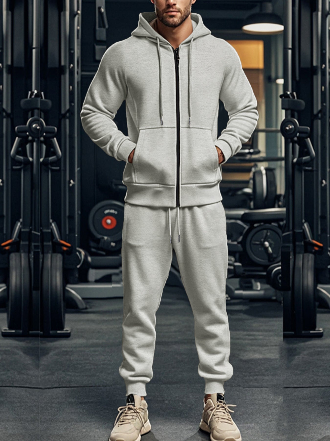 GGT Men’s Fleece Zip Hoodie & Jogger Sets