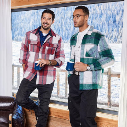 Fall Outfits Classic Menswear Flannel Shirts Casual