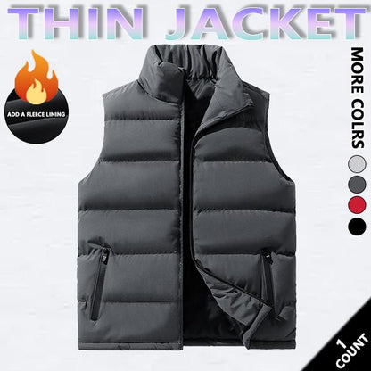 GGT Mens Vest Jacket Warm Sleeveless Jackets