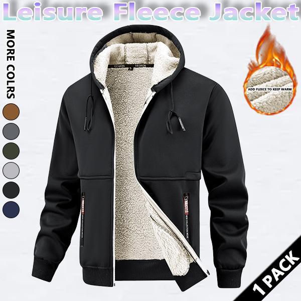 GGT Men's winter hooded jacket, multi-pocket casual lapel men's top