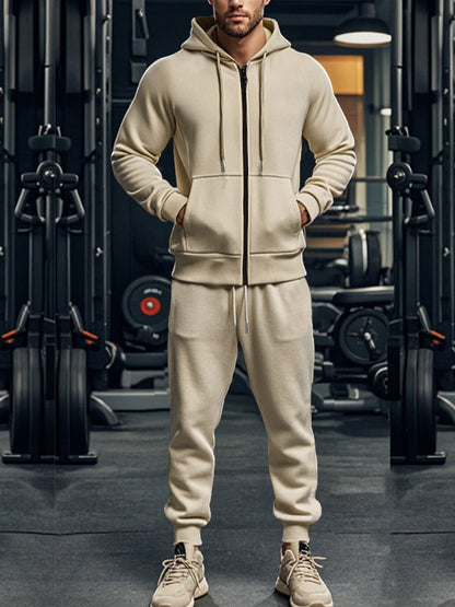 GGT Men’s Fleece Zip Hoodie & Jogger Sets