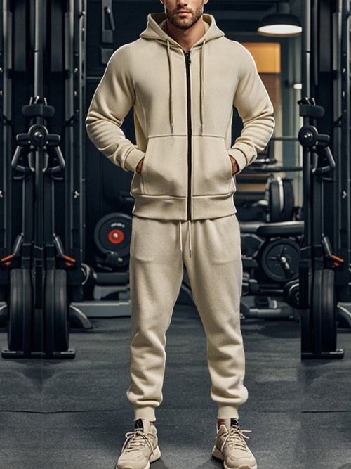 GGT Men’s Fleece Zip Hoodie & Jogger Sets