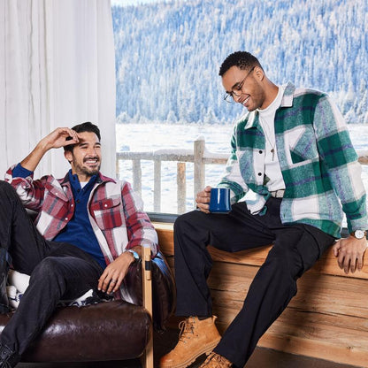 Fall Outfits Classic Menswear Flannel Shirts Casual