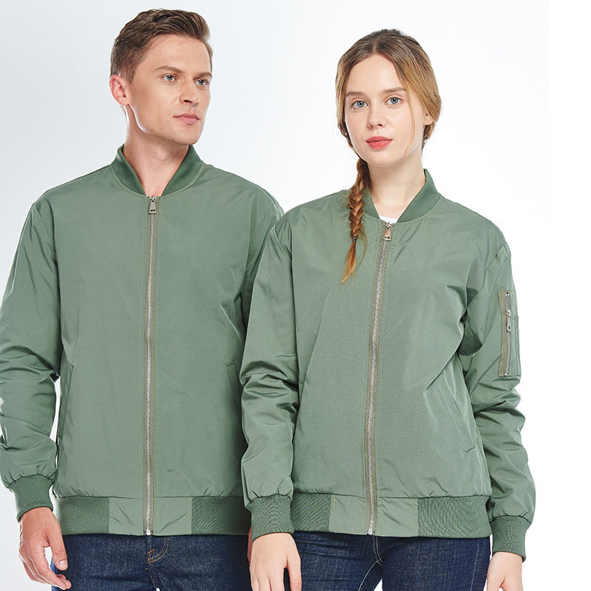 KZZ Men's Bomber Jacket Lightweight Casual Windbreaker