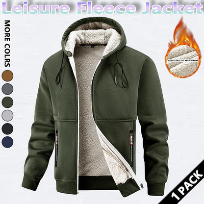 GGT Men's winter hooded jacket, multi-pocket casual lapel men's top