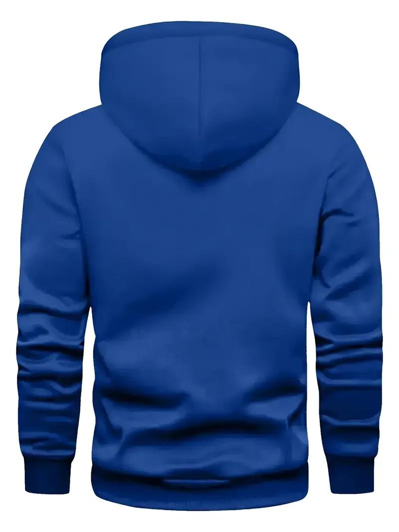 GGT print hoodie men's fleece sweatshirt, United States letter print unisex casual