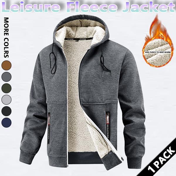 GGT Men's winter hooded jacket, multi-pocket casual lapel men's top