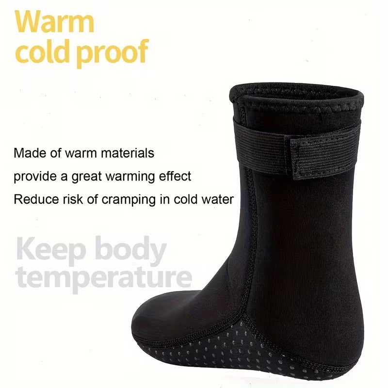3M Floating Diving Non-slip Cold-proof Mid-barrel Beach Socks
