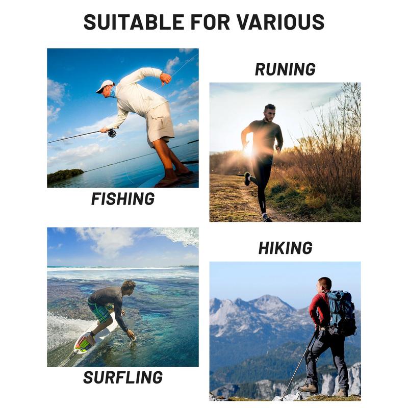 Men's  Zip Shirt  Quick Dry Lightweight Long Clothing Sports Casual Wear