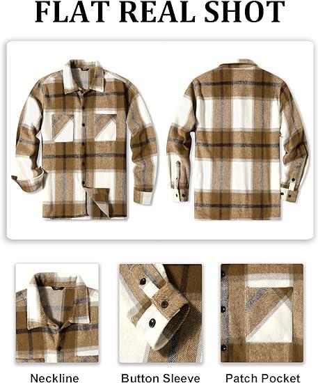 Fall Outfits Classic Menswear Flannel Shirts Casual
