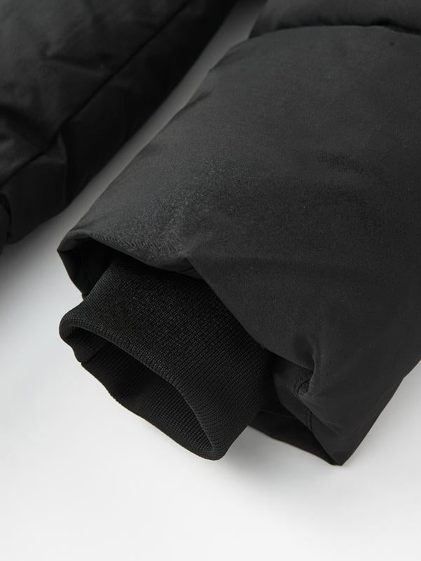 GGT Men's Solid Color Pocket Zipper Hooded Coat