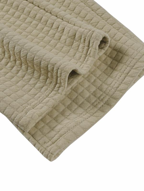 KZZ Men's Drawstring Up Hoodie & Joggers French Terry Set