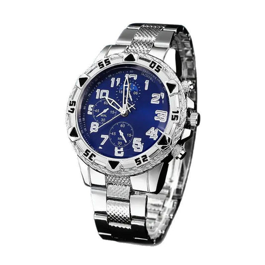 High Sense Large Dial Alloy Men's Business Watch