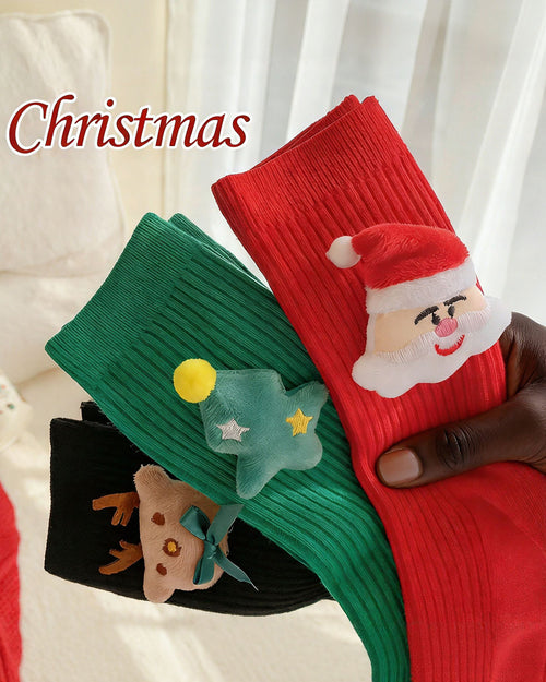 Fun Knitted Christmas Stockings