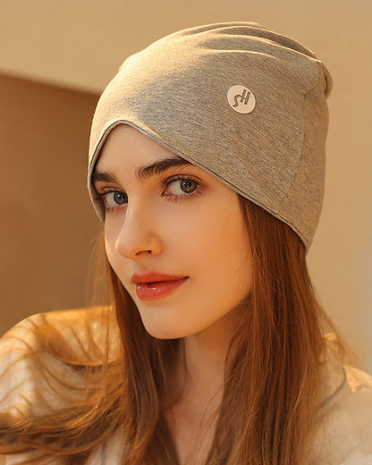 Outdoor Cold-Resistant Earflap Thickened Insulated Slouchy Beanie