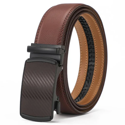 ✨️Best for Father's Day? Leather Ratchet Belt With Adjustable Buckle?