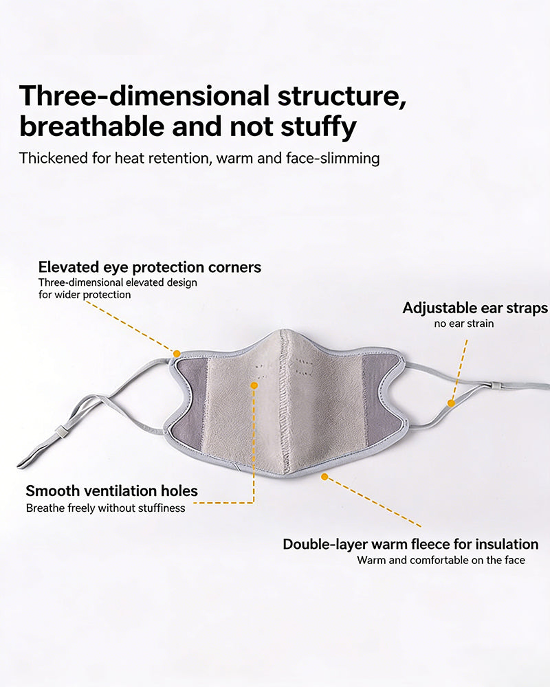 Windproof & Cold-resistant Mask – Soft, Skin-friendly, Breathable & Warm