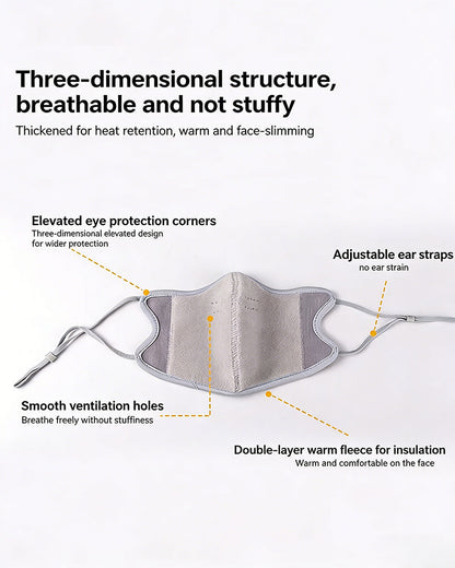 Windproof & Cold-resistant Mask – Soft, Skin-friendly, Breathable & Warm