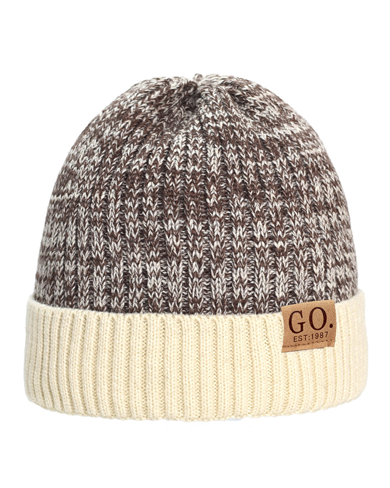 Cozy Fleece-Lined Warm Knit Slouchy Beanie
