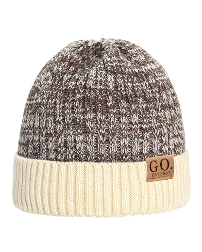 Cozy Fleece-Lined Warm Knit Slouchy Beanie