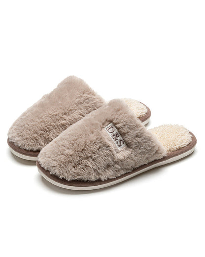 Non-slip Thermal Plushy Slippers