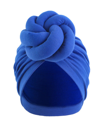 Cotton Three-Dimensional Twisted Ball Headscarf Hat