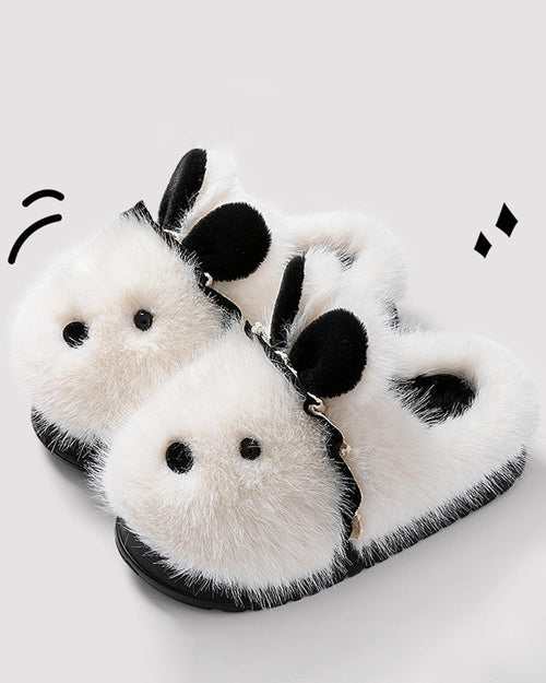 Fox Cotton Slippers Soft Cute Warm Non-slip Home Indoor Comfortable Cotton Slippers