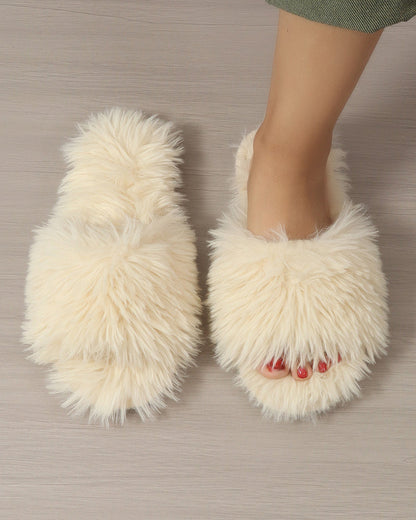 Women'S Plush Slippers for All Seasons