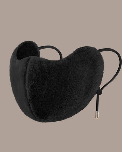 Outdoor Thickened Fleece-Lined Insulated Adjustable Face Mask