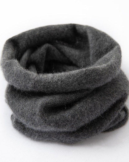 Cashmere Insulated Neck-Warming Slouchy Cowl Scarf