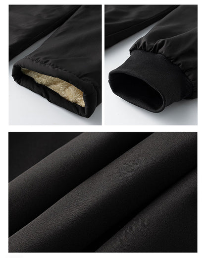 Big & Tall Men's Lamb Velvet Large Size Thickened Waterproof Windproof Pants M-6XL