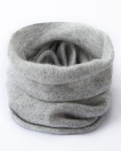 Cashmere Insulated Neck-Warming Slouchy Cowl Scarf