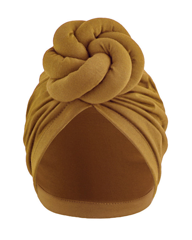 Cotton Three-Dimensional Twisted Ball Headscarf Hat