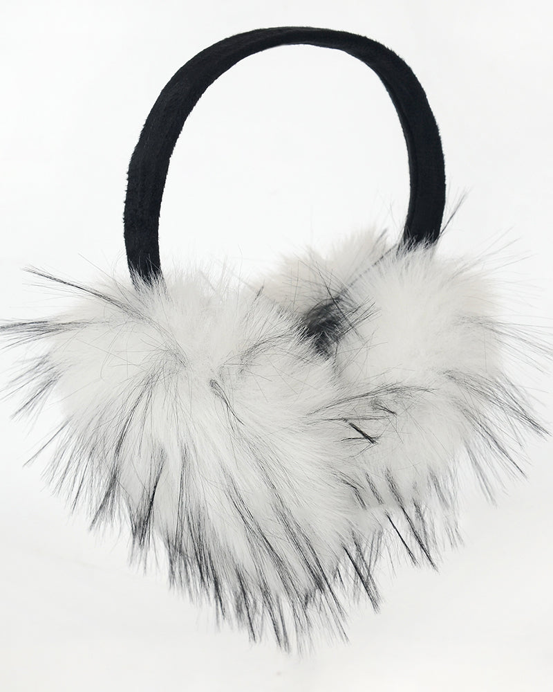 Raccoon Fur Windproof Cute Earmuffs
