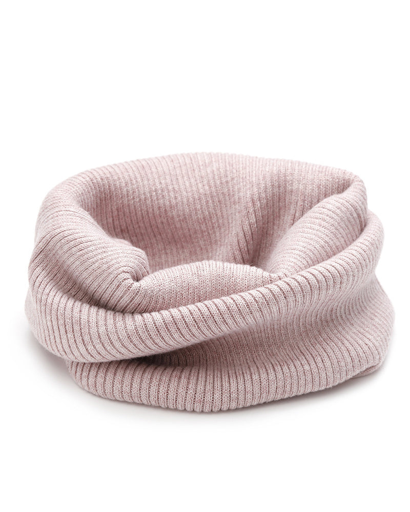 Cashmere Knit Neck-Warming Scarf