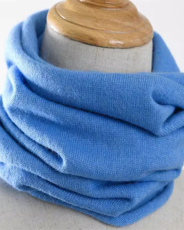 Neck Cold-proof Warm Lazy Neck Set Young Knitted Pullover Scarf Cervical Spine Protection From Cold