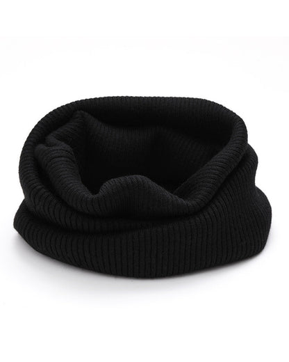 Cashmere Knit Neck-Warming Scarf