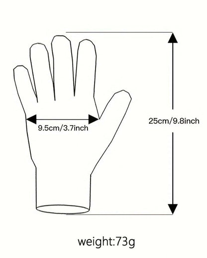 Warm Gloves Thickened Hair Cold-proof Outdoor Windproof Heat Storage Touch Screen Gloves